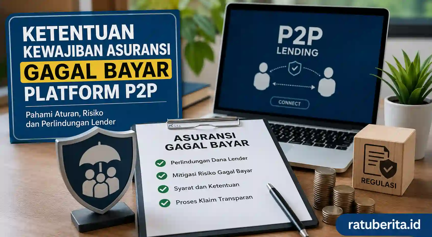 Ketentuan Kewajiban Asuransi Gagal Bayar Platform P2p