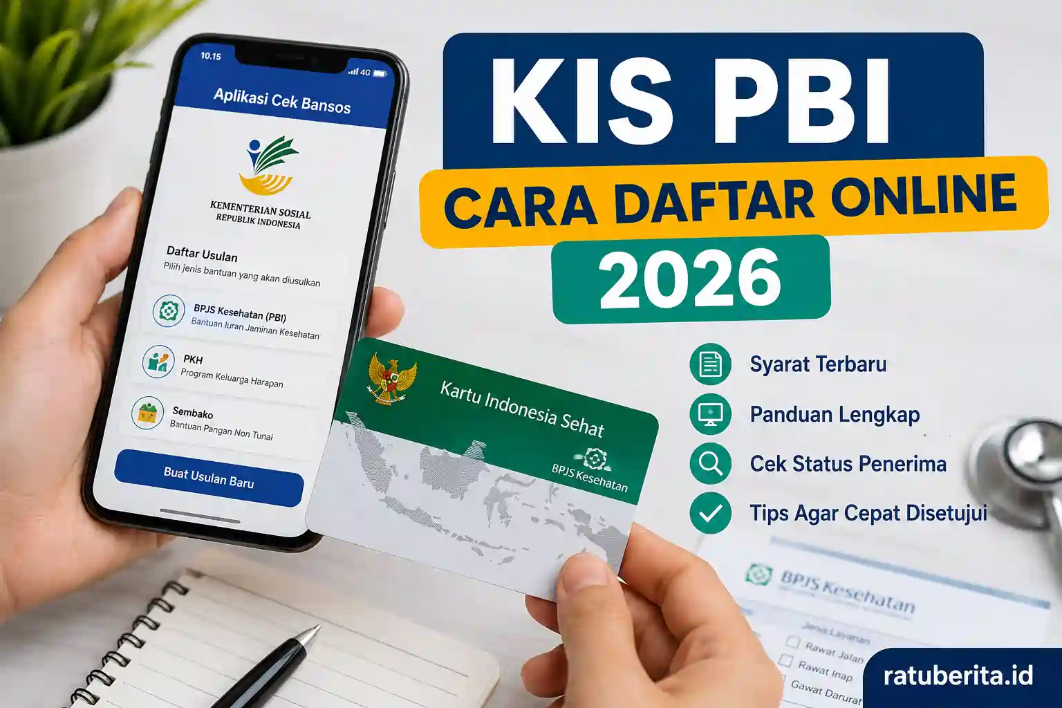 KIS PBI Cara Daftar Online 2026