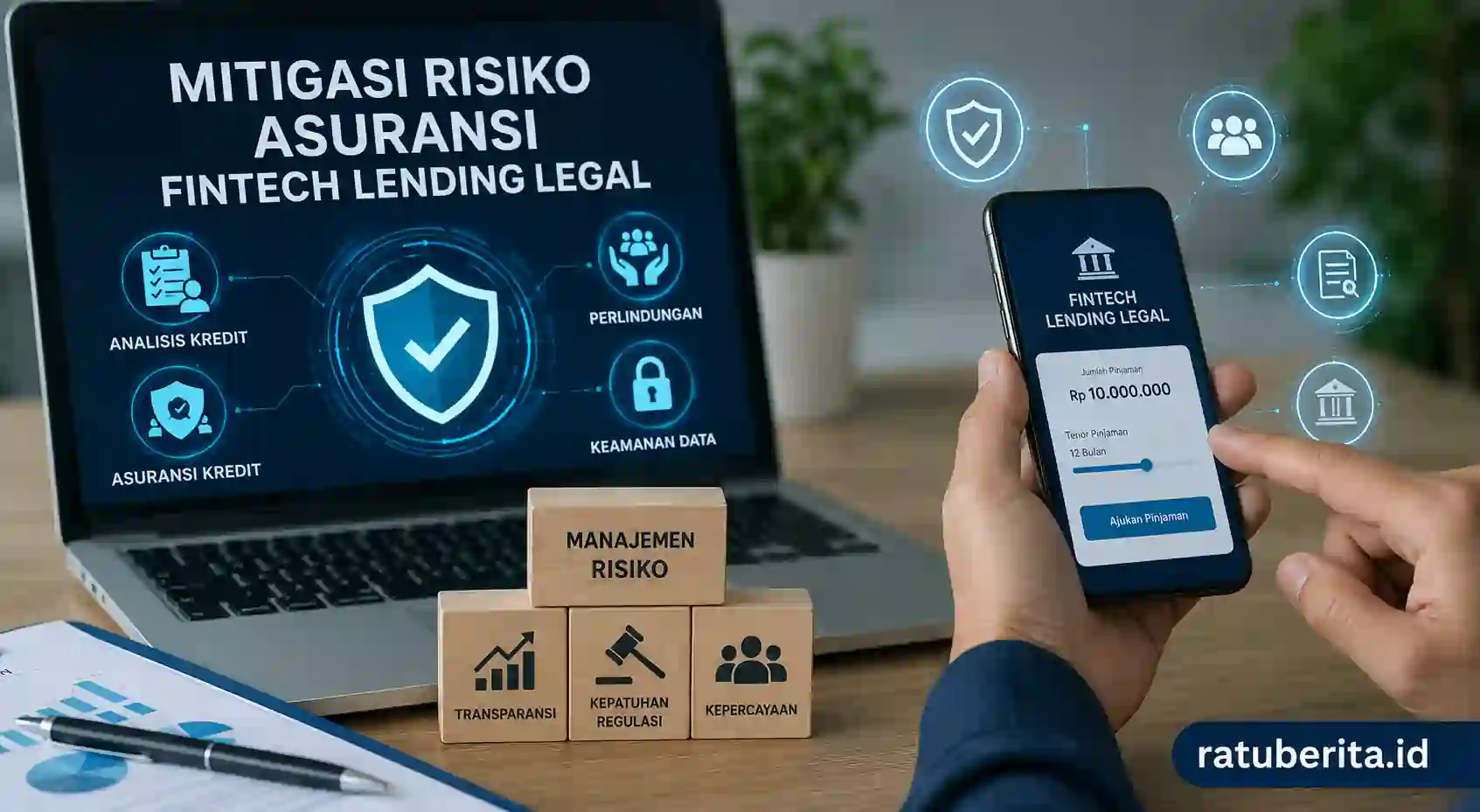 Mitigasi Risiko Asuransi Fintech Lending Legal