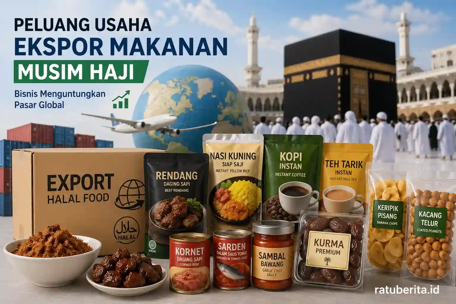 Peluang Usaha Ekspor Makanan Musim Haji