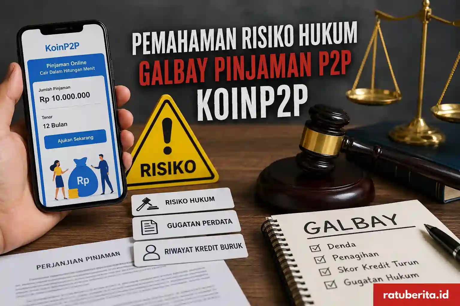 Pemahaman Risiko Hukum Galbay Pinjaman P2p Koinp2p