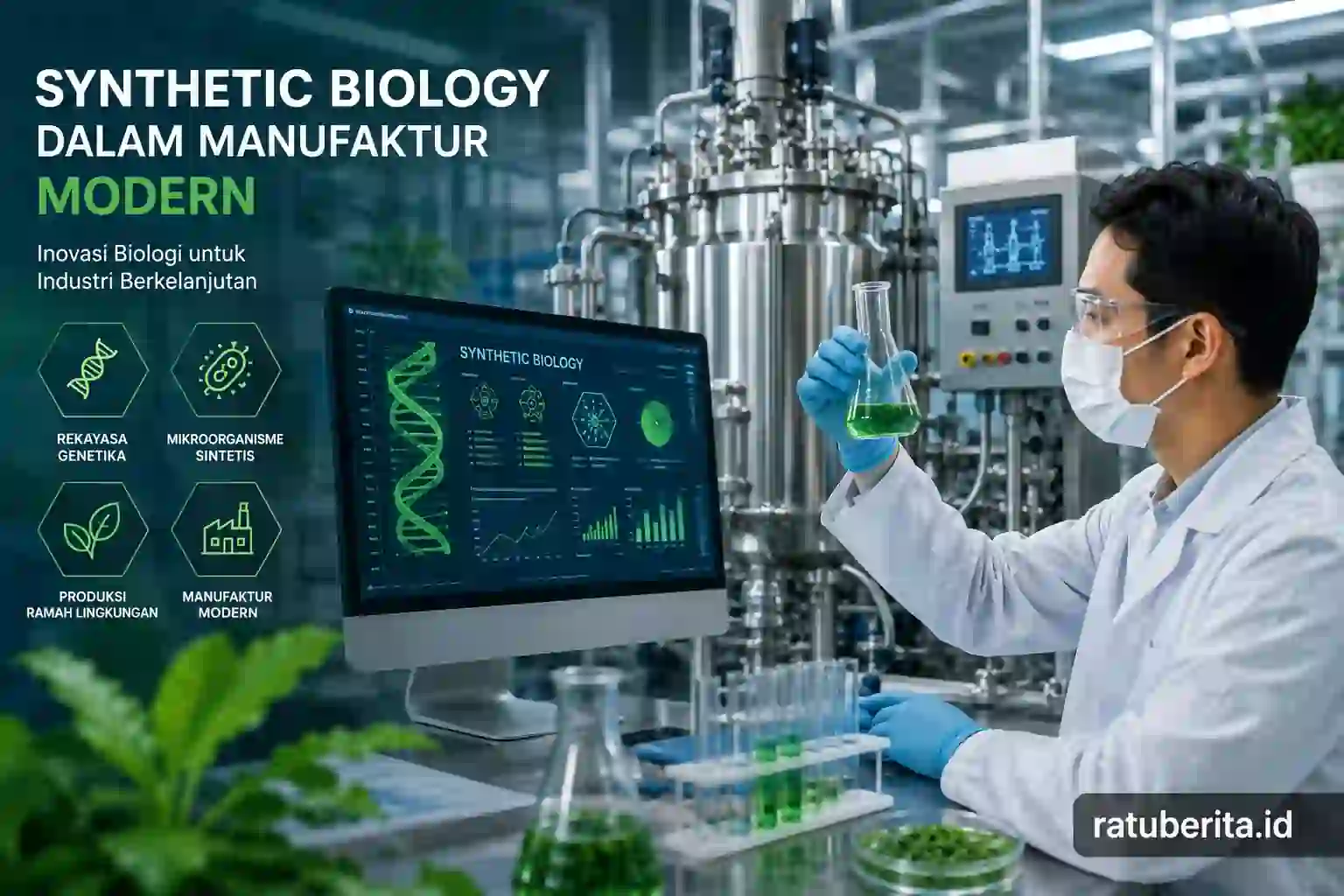 Pemanfaatan Teknologi Synthetic Biology Dalam Manufaktur Modern