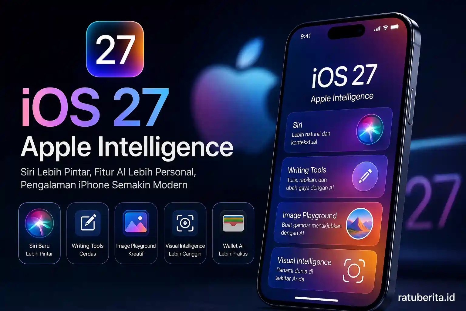 Pembaruan Ios Dua Puluh Tujuh Apple Intelligence Baru