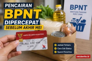 Pencairan Bpnt Dipercepat Sebelum Akhir Mei