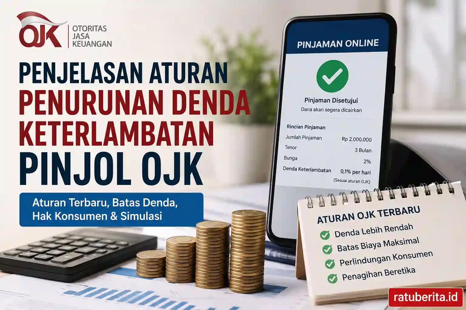 Penjelasan Aturan Penurunan Denda Keterlambatan Pinjol Ojk