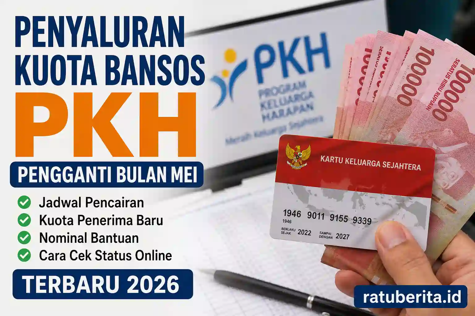 Penyaluran Kuota Bansos Pkh Pengganti Bulan Mei