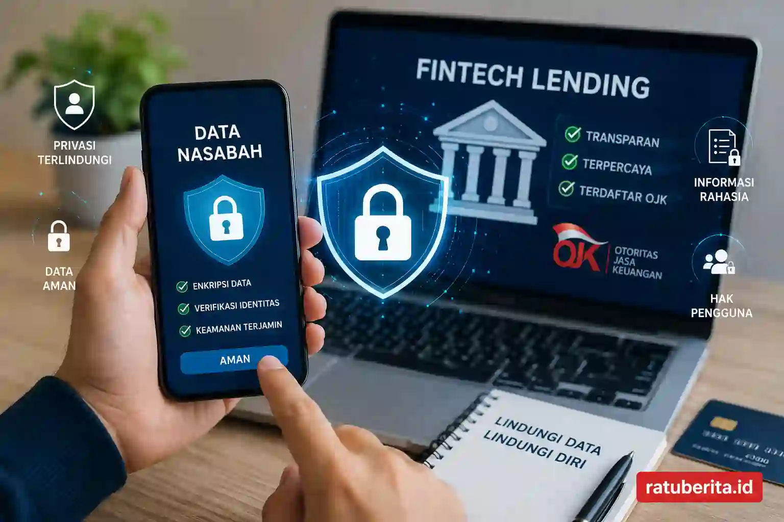 Perlindungan Privasi Data Nasabah Fintech Lending