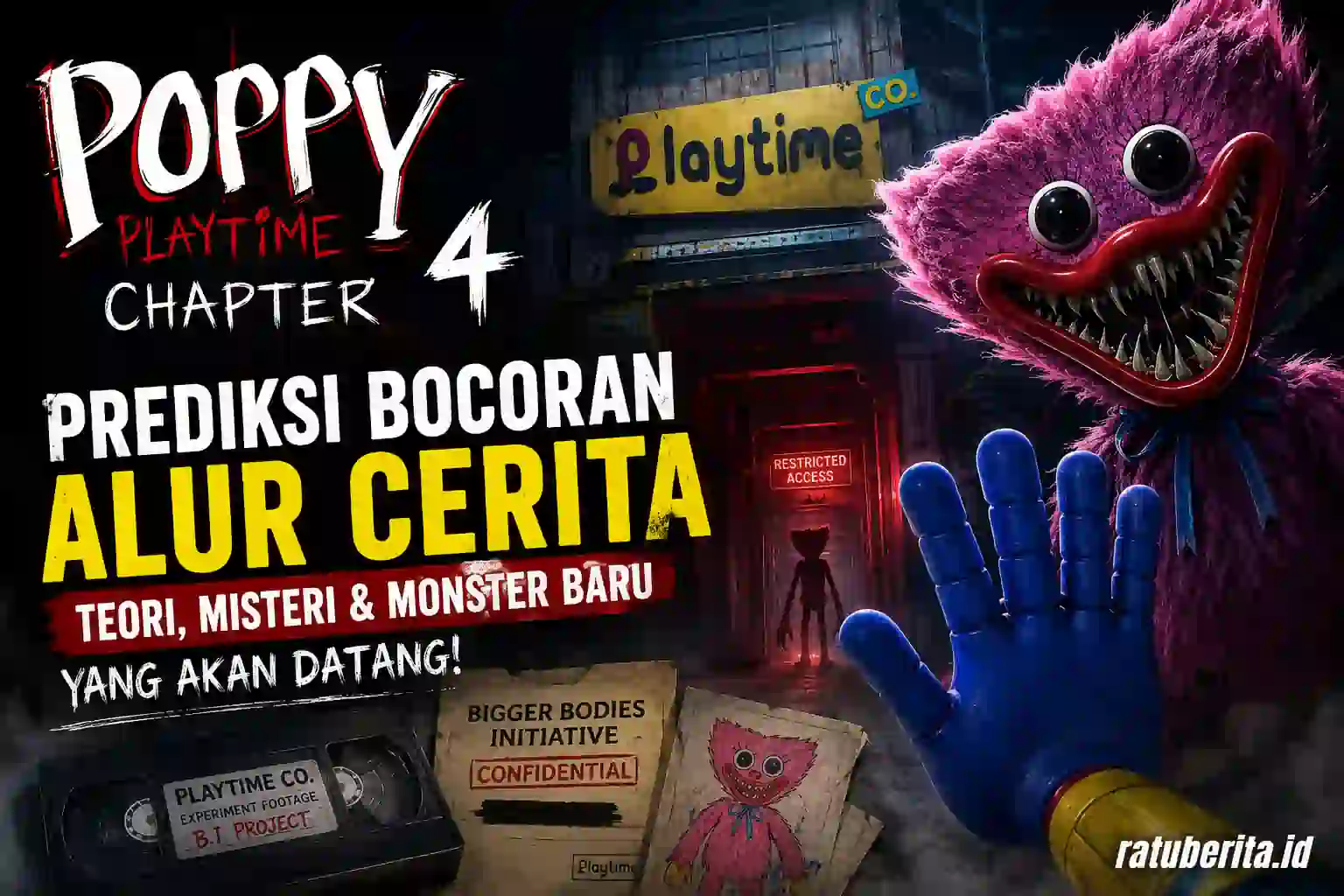 Prediksi Bocoran Alur Cerita Poppy Playtime Chapter