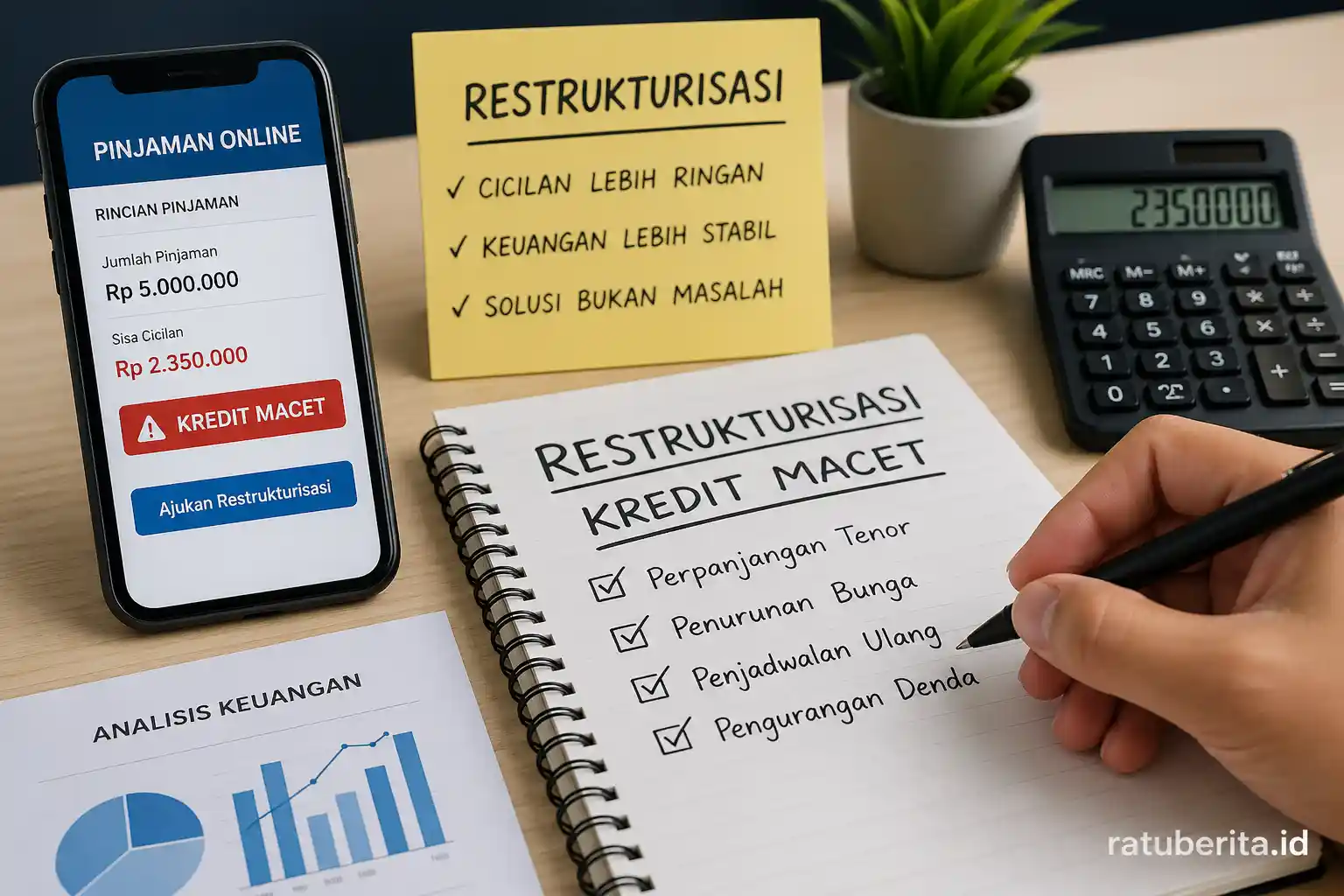 Prosedur Tepat Cara Restrukturisasi Kredit Macet Pinjaman Online