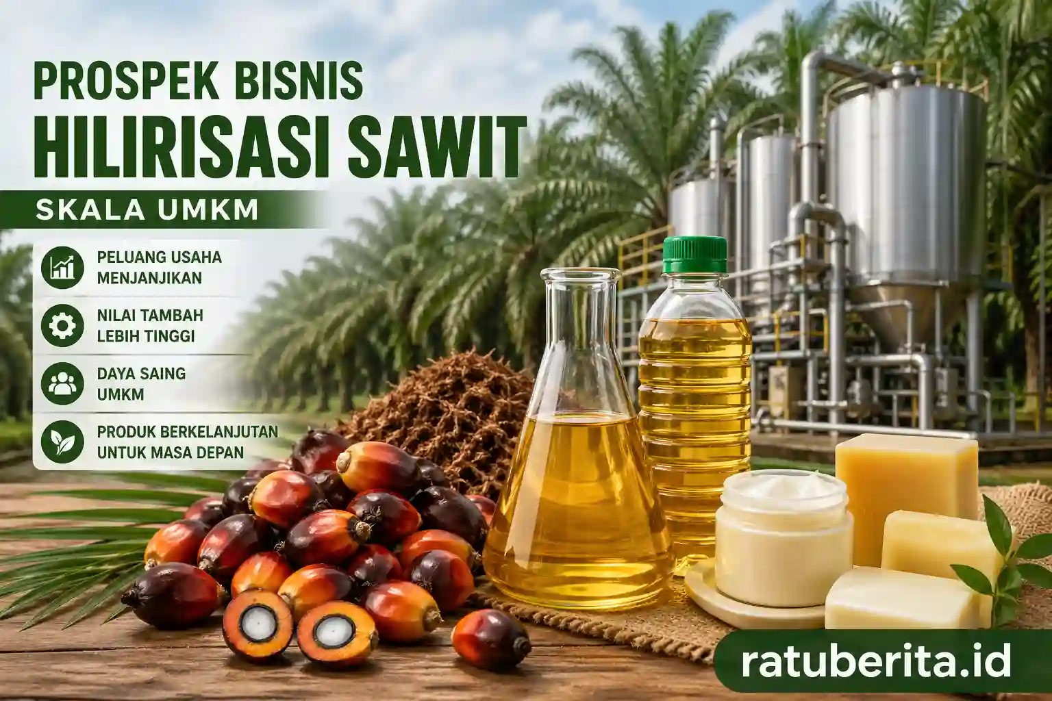 Prospek Bisnis Hilirisasi Sawit Skala Umkm