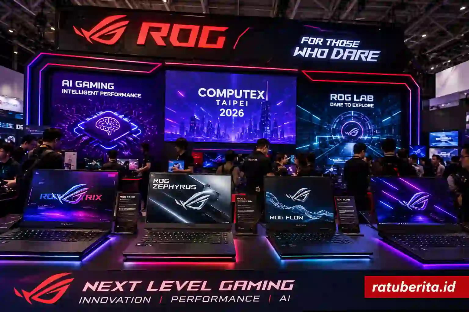 Review Pameran Kinerja Asus Rog Computex Taiwan