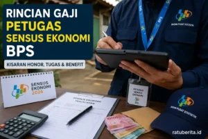Rincian Gaji Petugas Sensus Ekonomi Bps