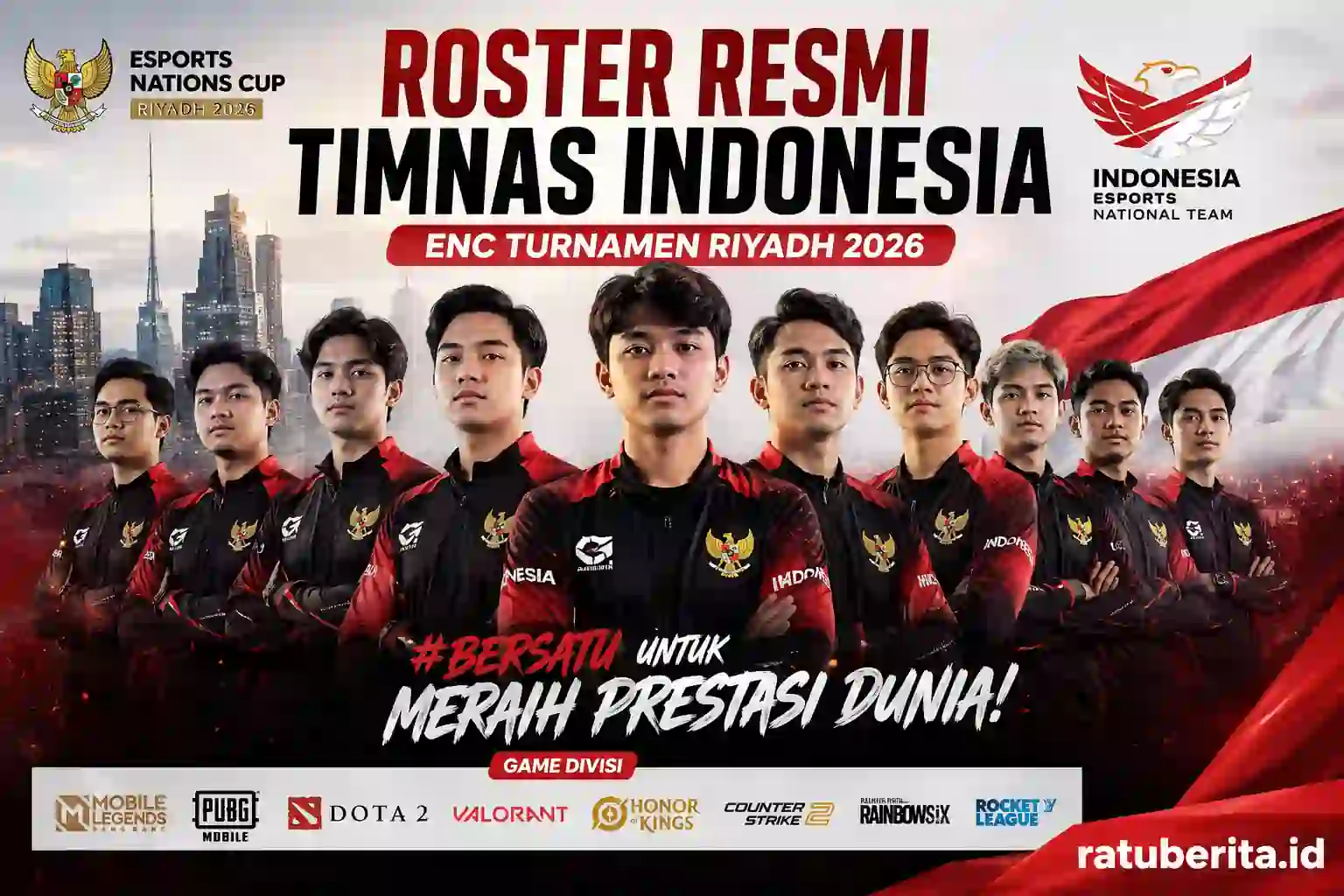 Roster Resmi Timnas Indonesia Enc Turnamen Riyadh
