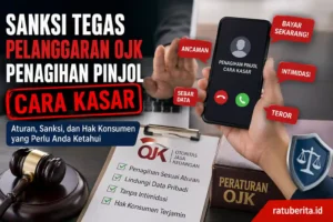 Sanksi Tegas Pelanggaran Ojk Penagihan Pinjol Cara Kasar