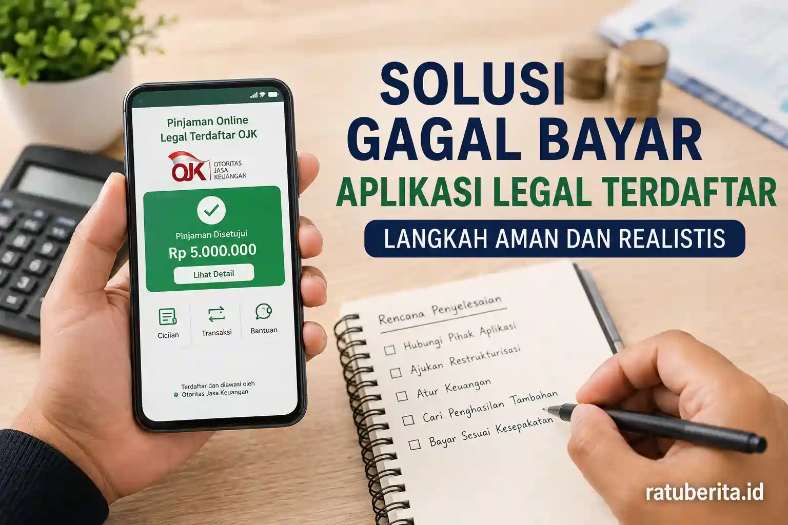 Solusi Gagal Bayar Aplikasi Legal Terdaftar