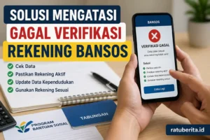 Solusi Mengatasi Gagal Verifikasi Rekening Bansos