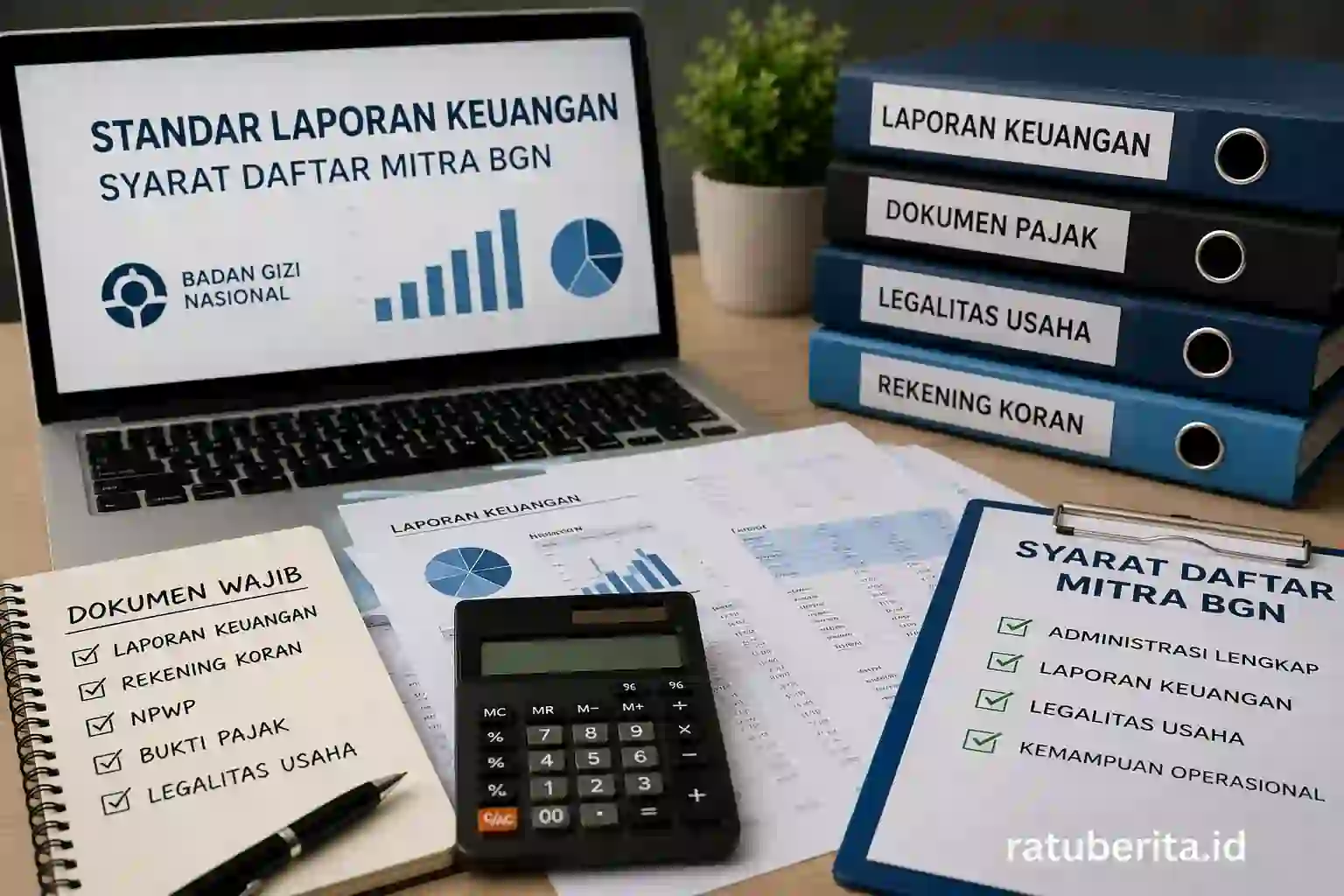 Standar Laporan Keuangan Syarat Daftar Mitra Bgn