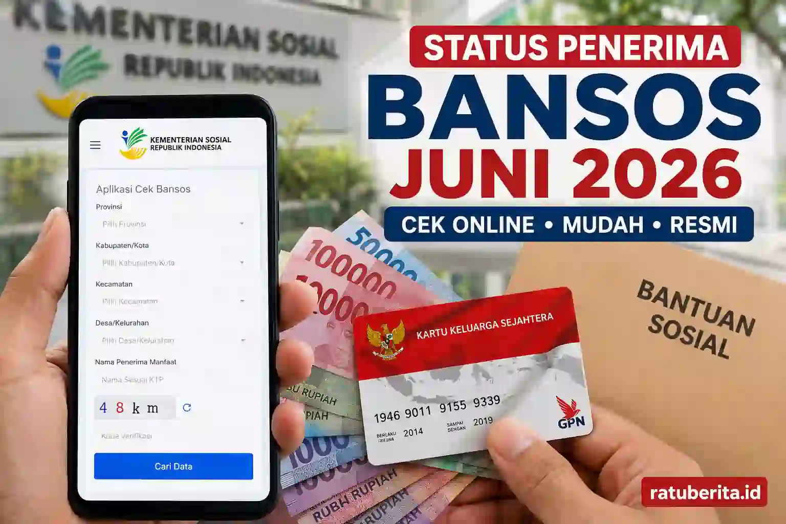 Status Penerima Bansos Juni 2026