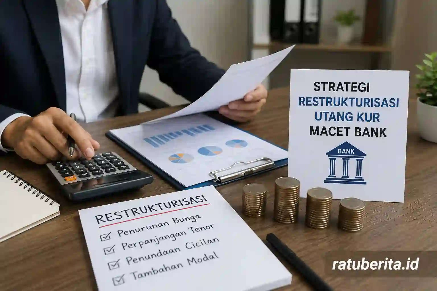 Strategi Restrukturisasi Utang Kur Macet Bank