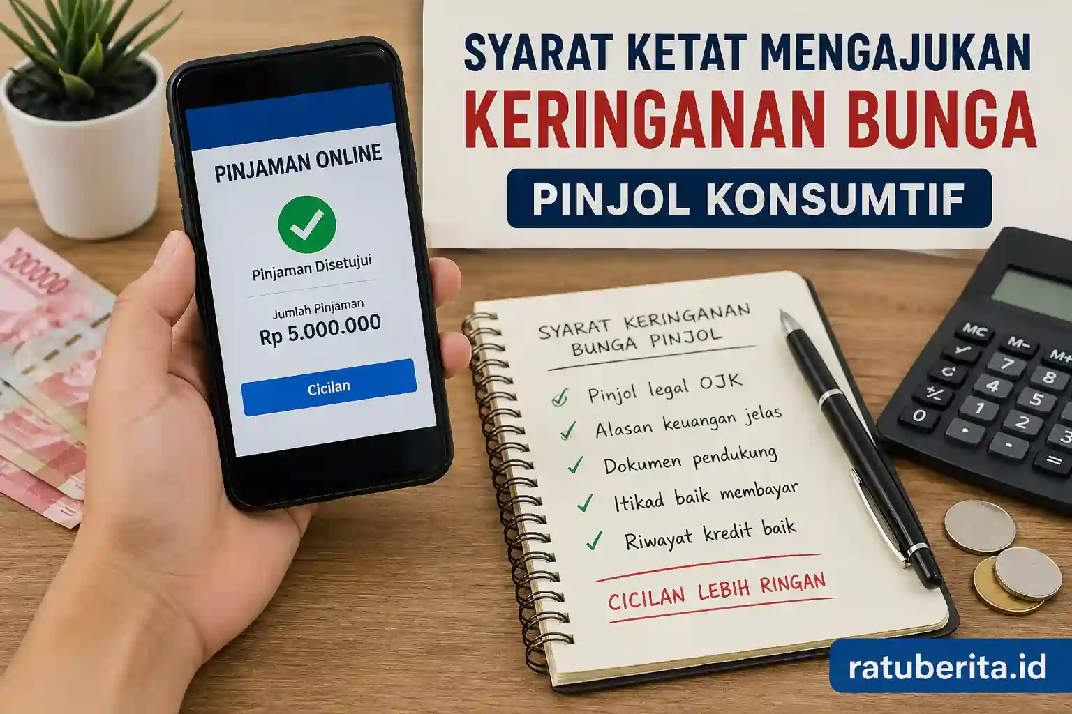 Syarat Ketat Mengajukan Keringanan Bunga Pinjol Konsumtif