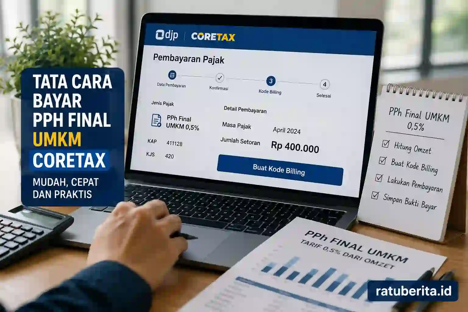 Tata Cara Bayar Pph Final Umkm Coretax