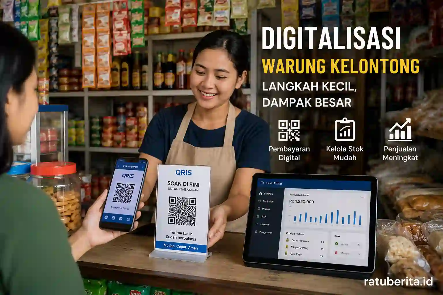 Tren Bisnis Digitalisasi Warung Kelontong Lokal