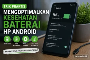 Trik Praktis Mengoptimalkan Kesehatan Baterai Hp Android