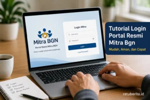 Tutorial Login Portal Resmi Mitra Bgn