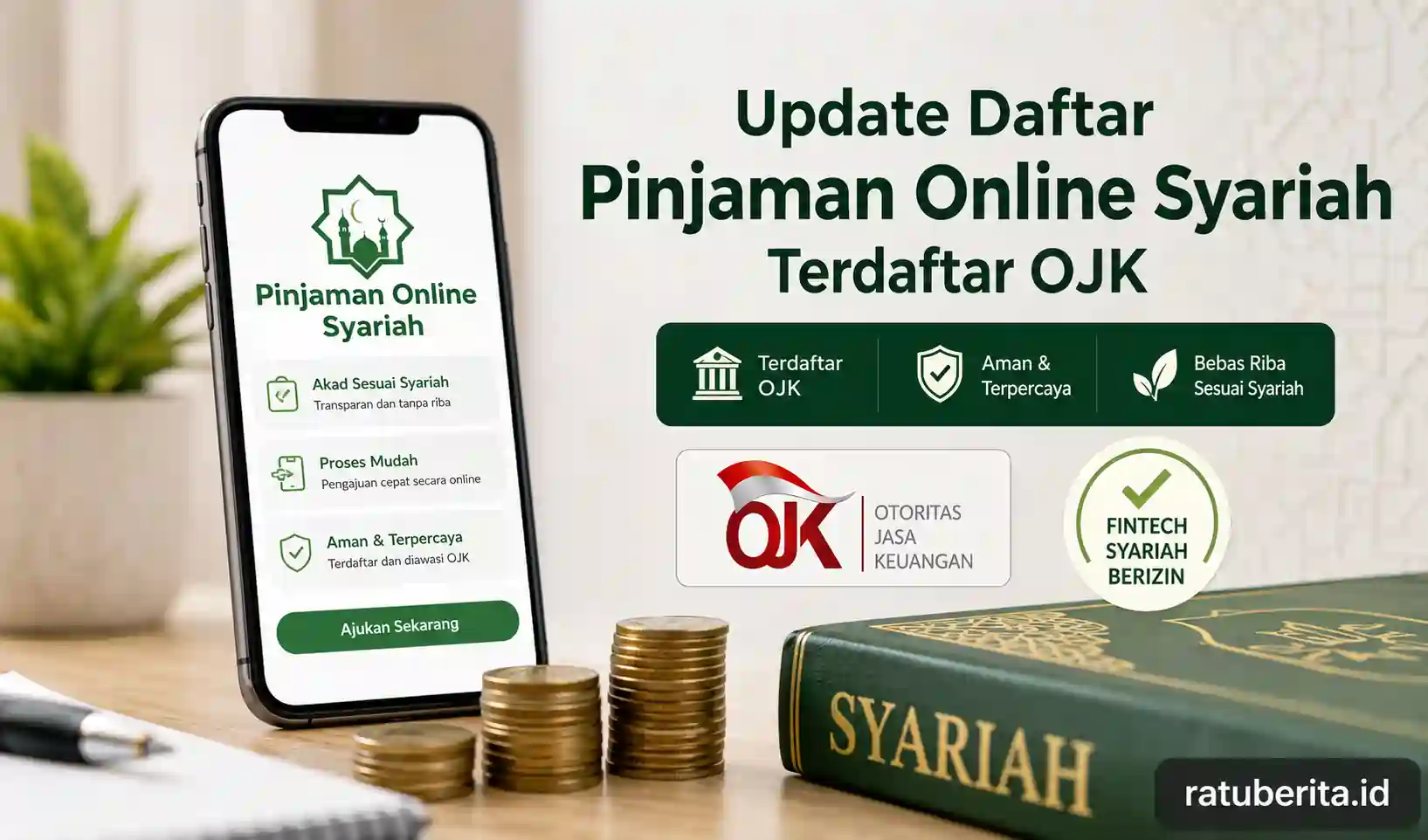 Update Daftar Pinjaman Online Syariah Terdaftar Ojk