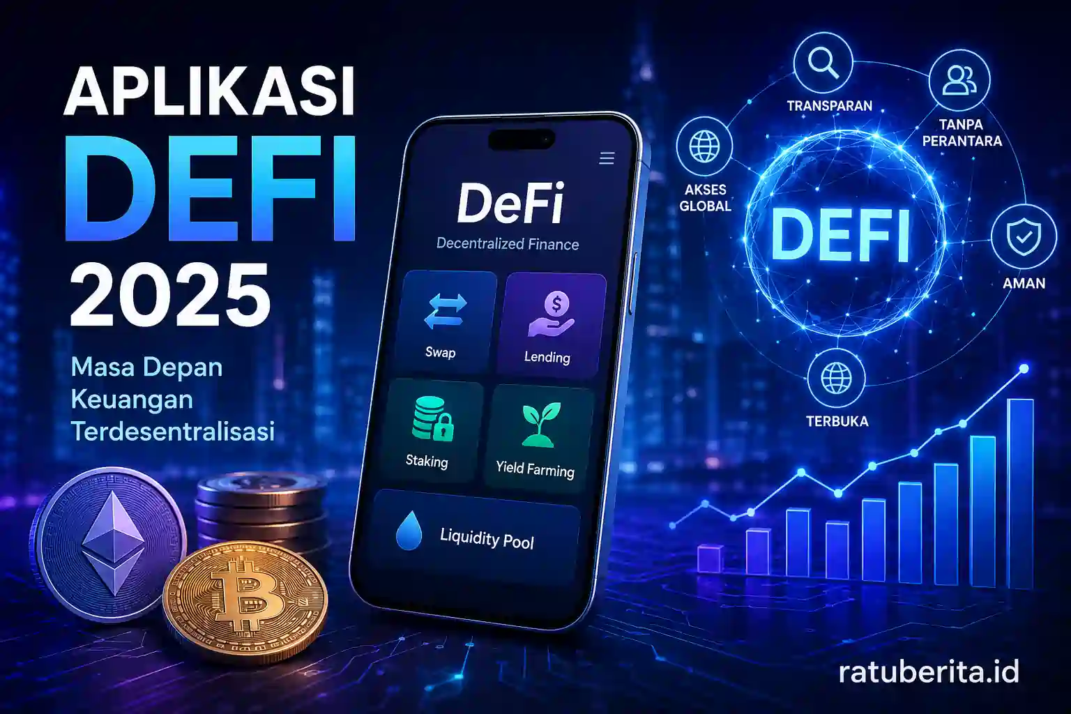 Aplikasi DeFi 2025