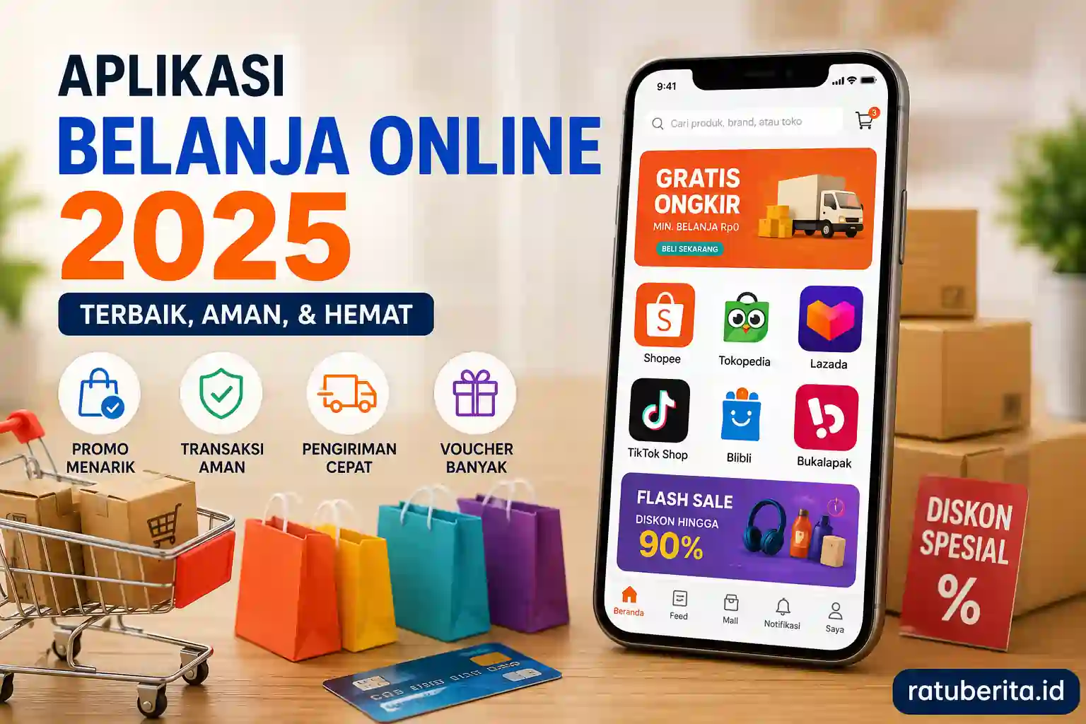 Aplikasi Belanja Online 2025