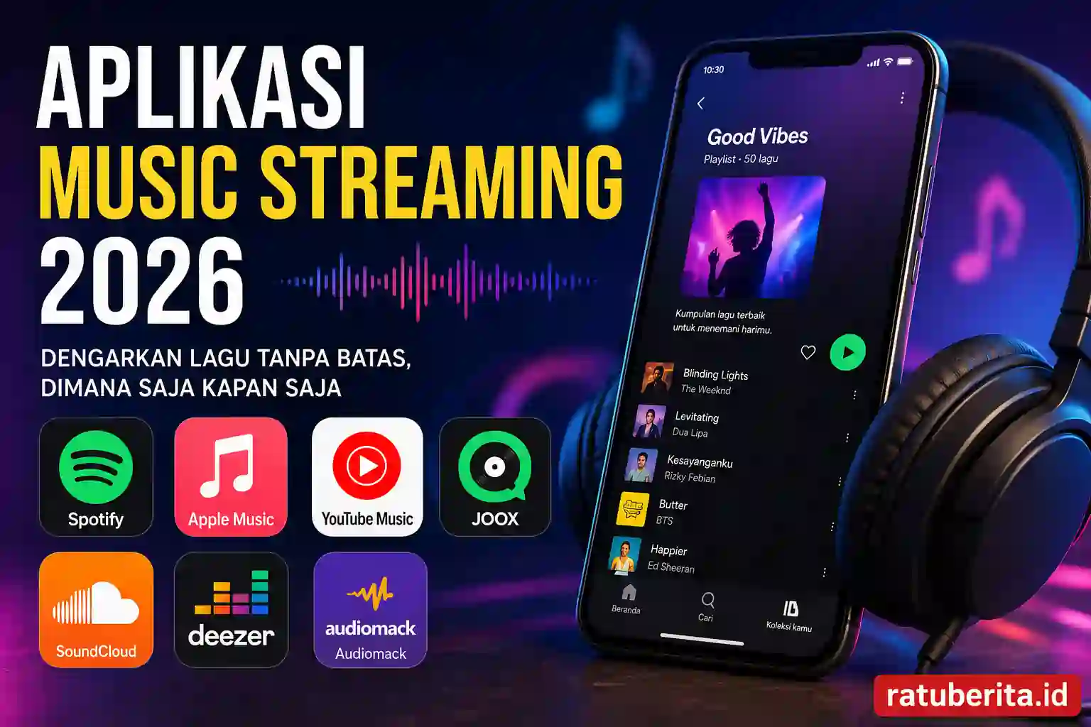 Aplikasi Music Streaming 2026