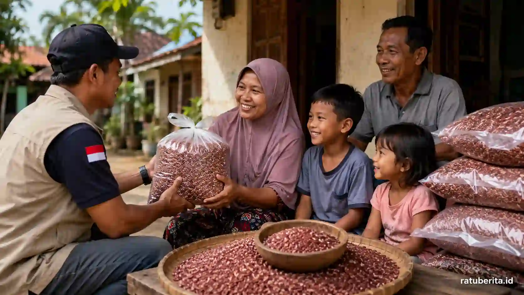 Bansos Beras Merah