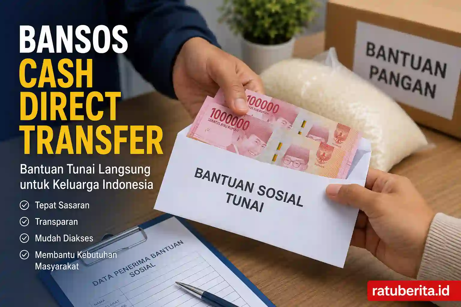 Bansos Cash Direct Transfer