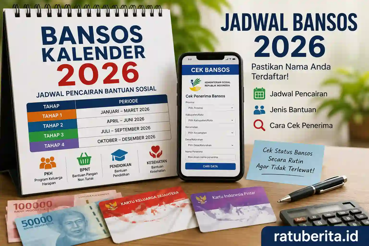 Bansos Kalender 2026