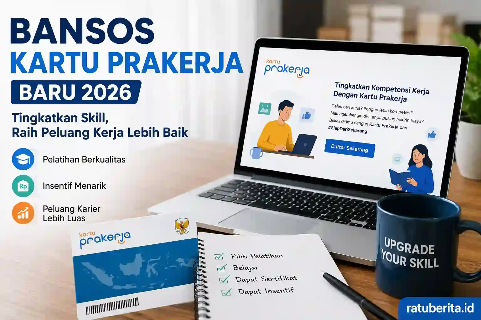 Bansos Kartu Prakerja Baru