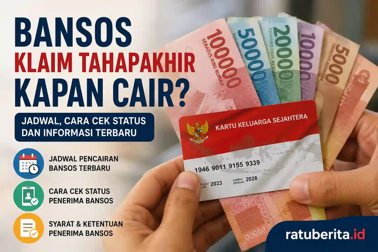 Bansos Klaim Tahap Akhir kapan cair
