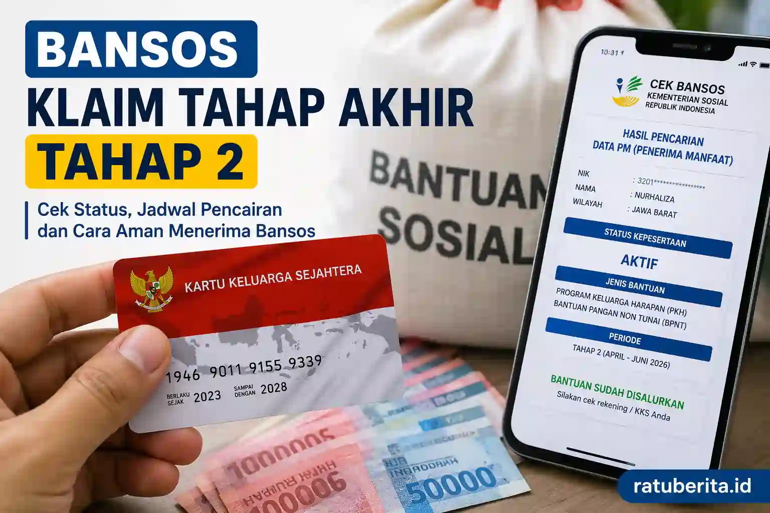 Bansos Klaim Tahap Akhir tahap 2