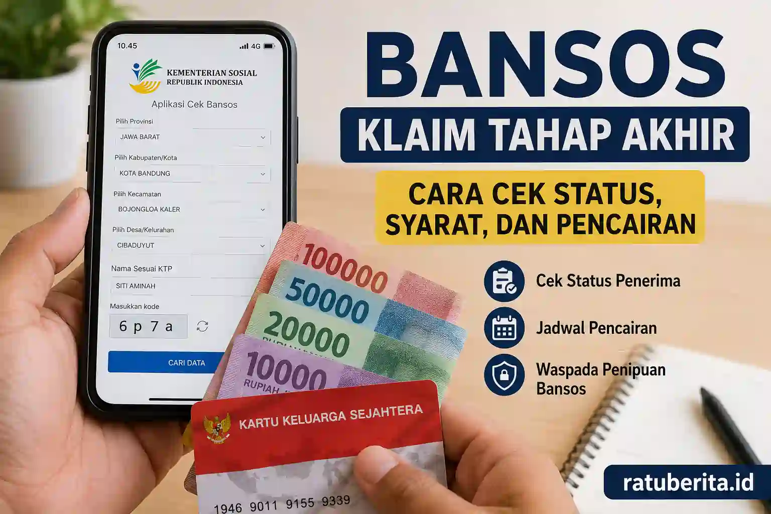 Bansos Klaim Tahap Akhir