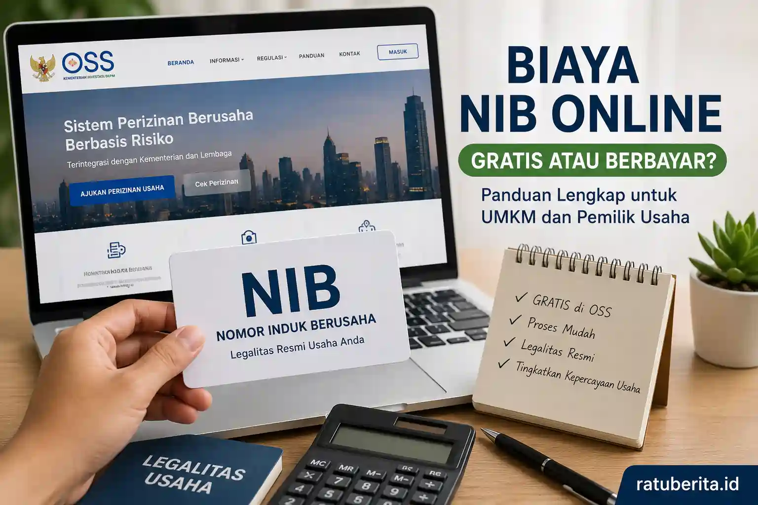Biaya NIB Online