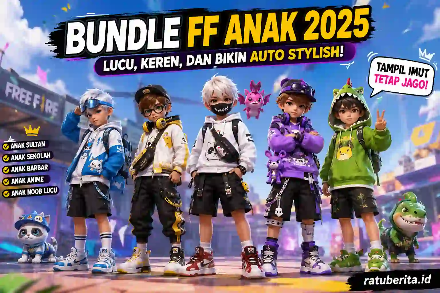 Bundle FF Anak 2025