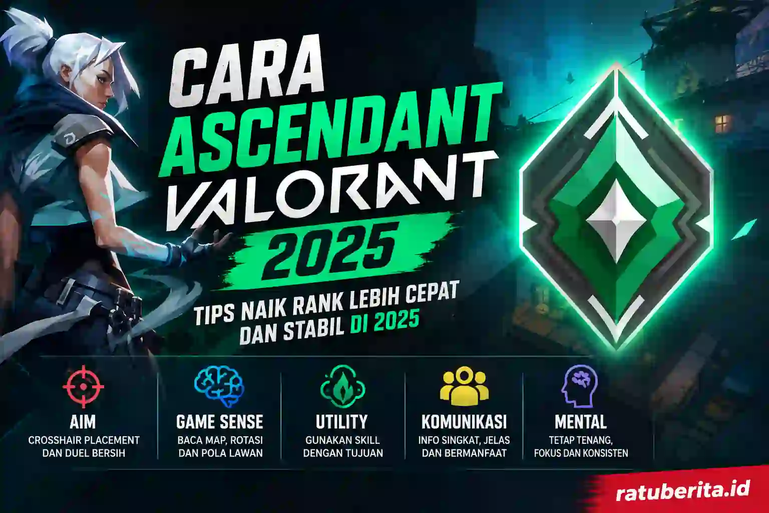 Cara Ascendant Valorant 2025