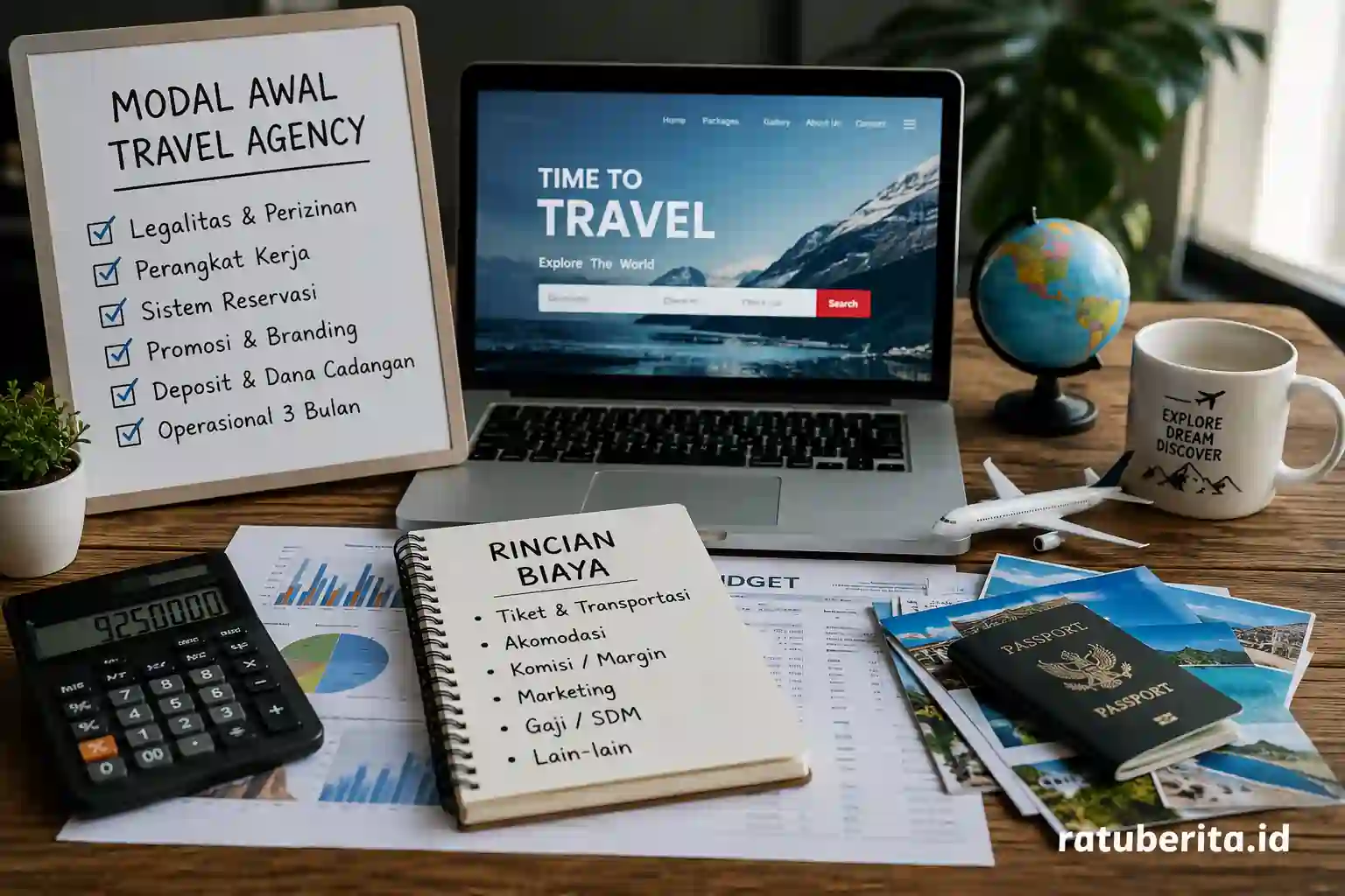 Modal Awal Travel Agency