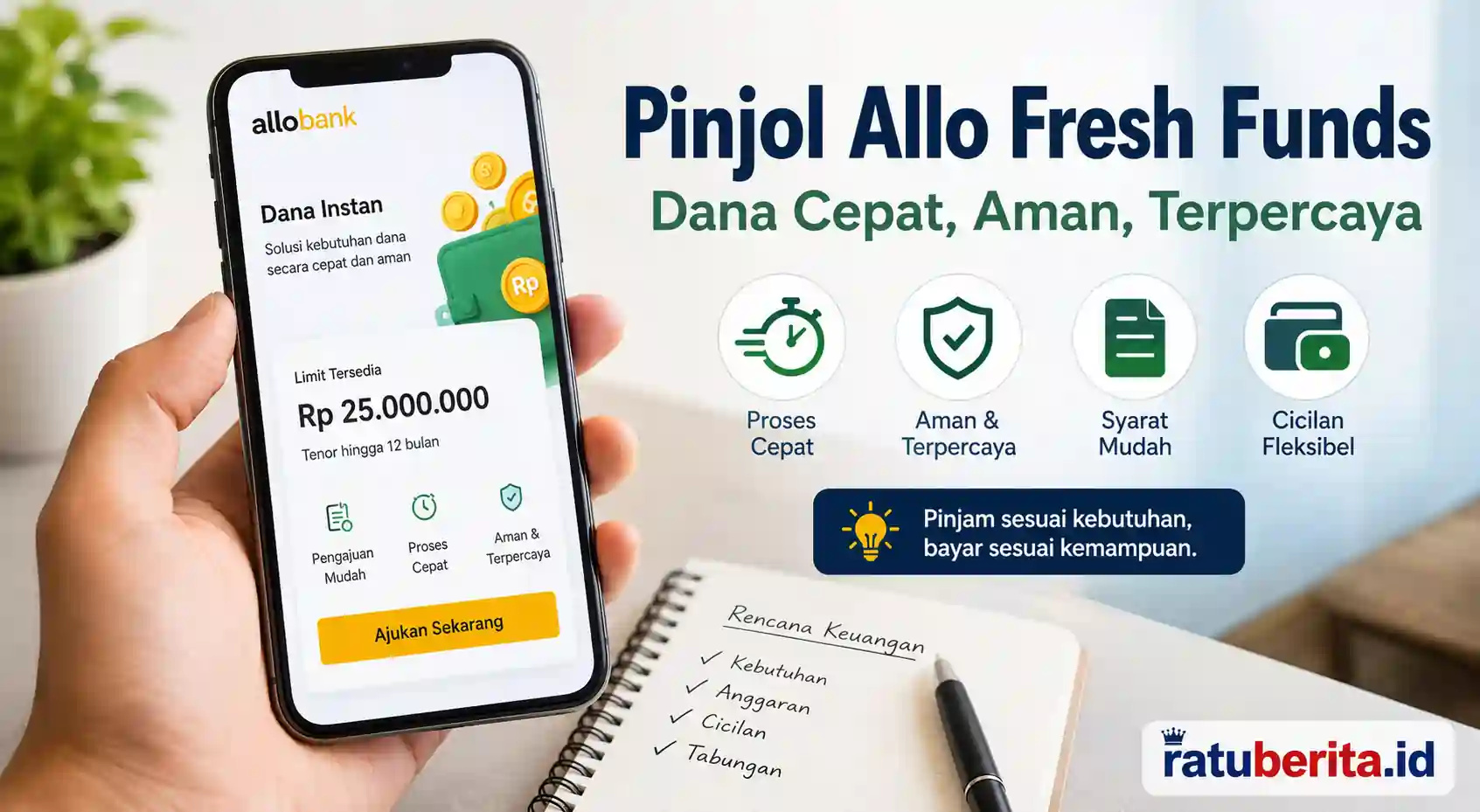 Pinjol Allo Fresh Funds