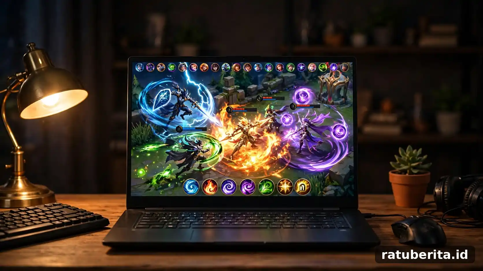 Cara Mendownload Mobile Legends Di Laptop