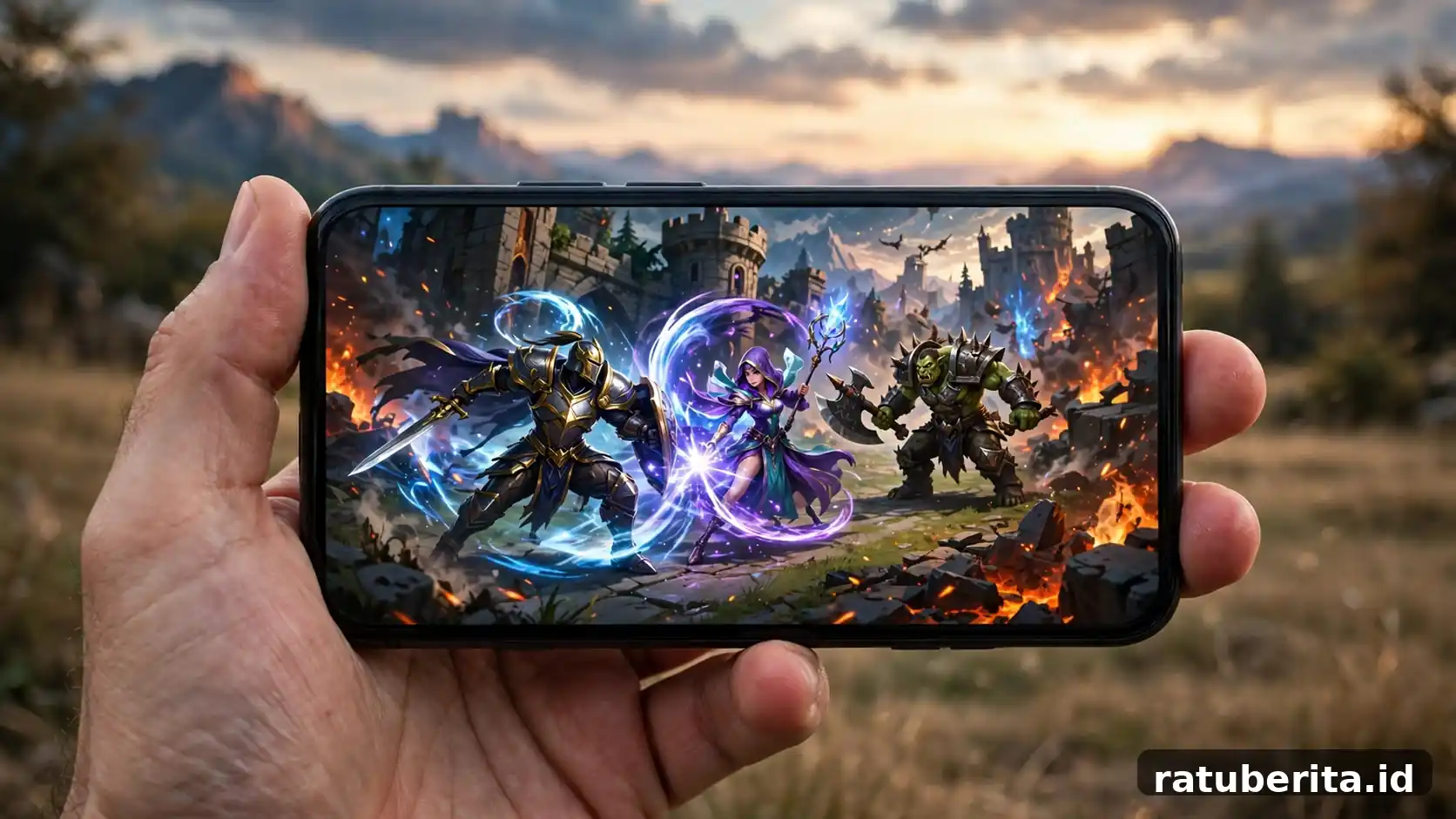 Cara Mobile Legends Offline