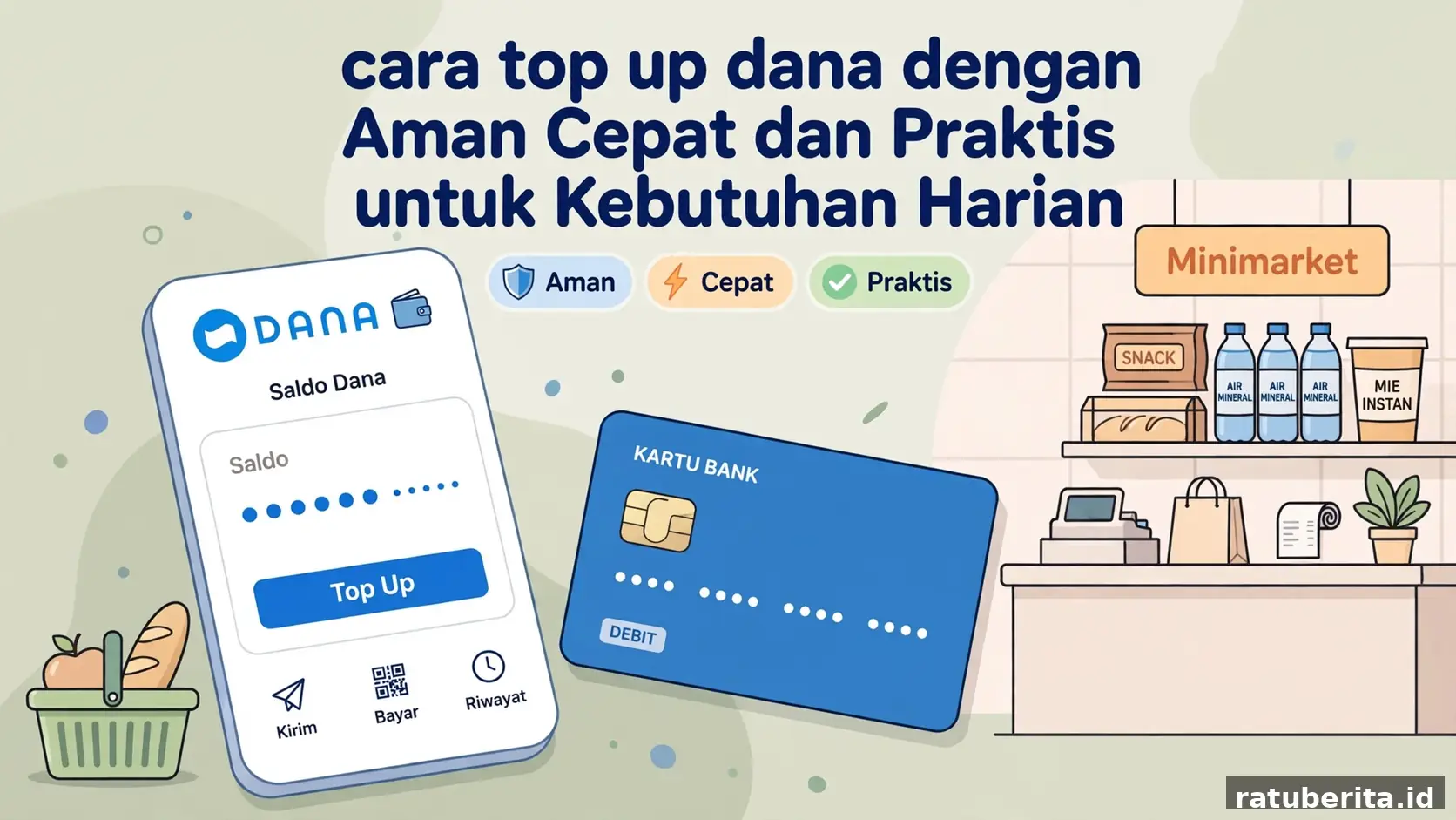 Cara Top Up Dana
