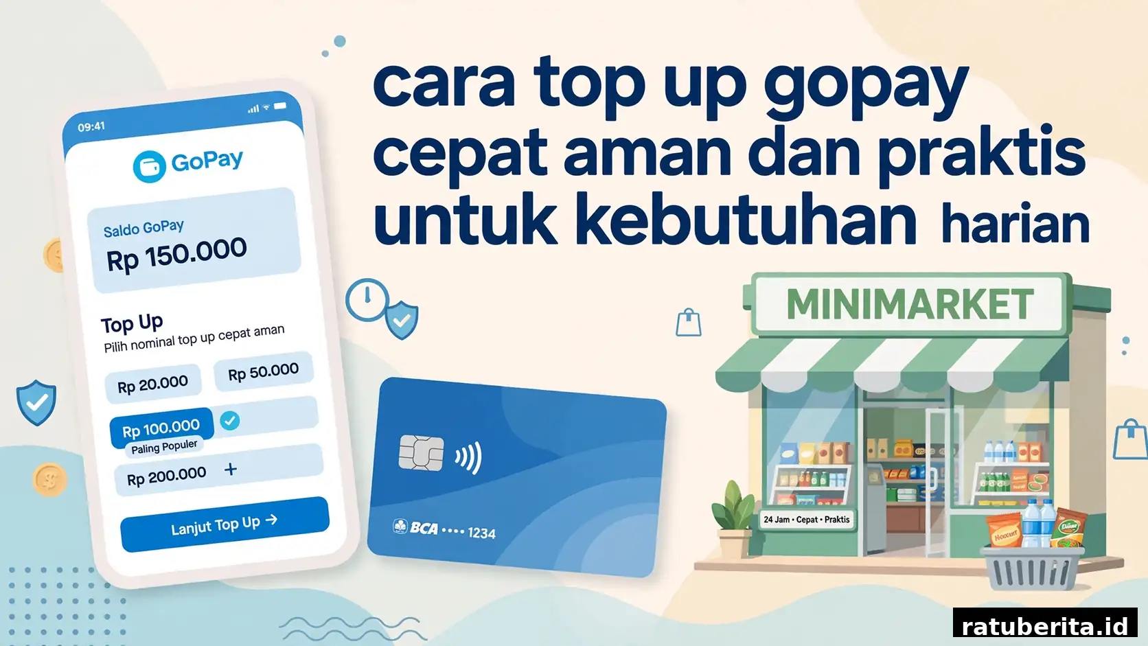 Cara Top Up Gopay