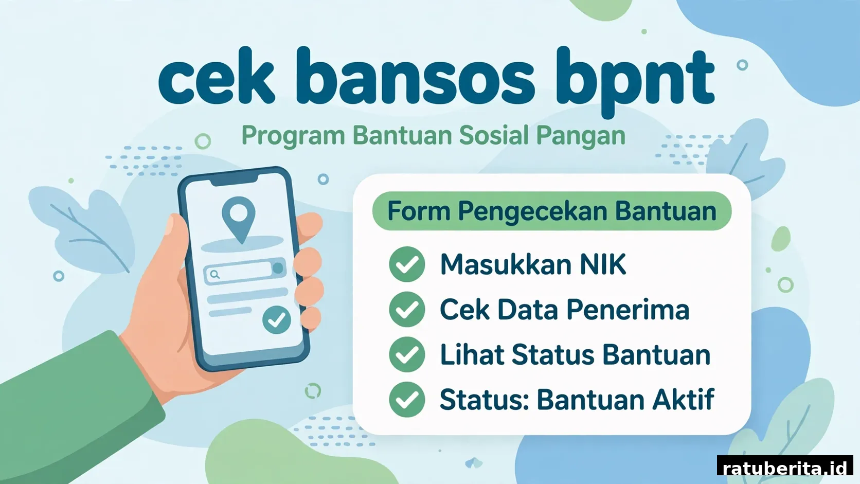 Cek Bansos Bpnt