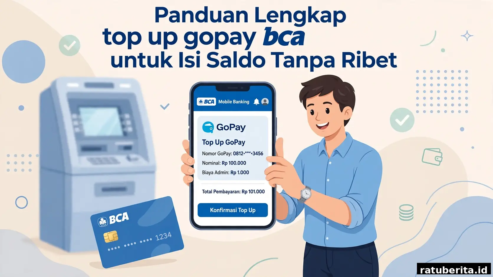 Top Up Gopay Bca